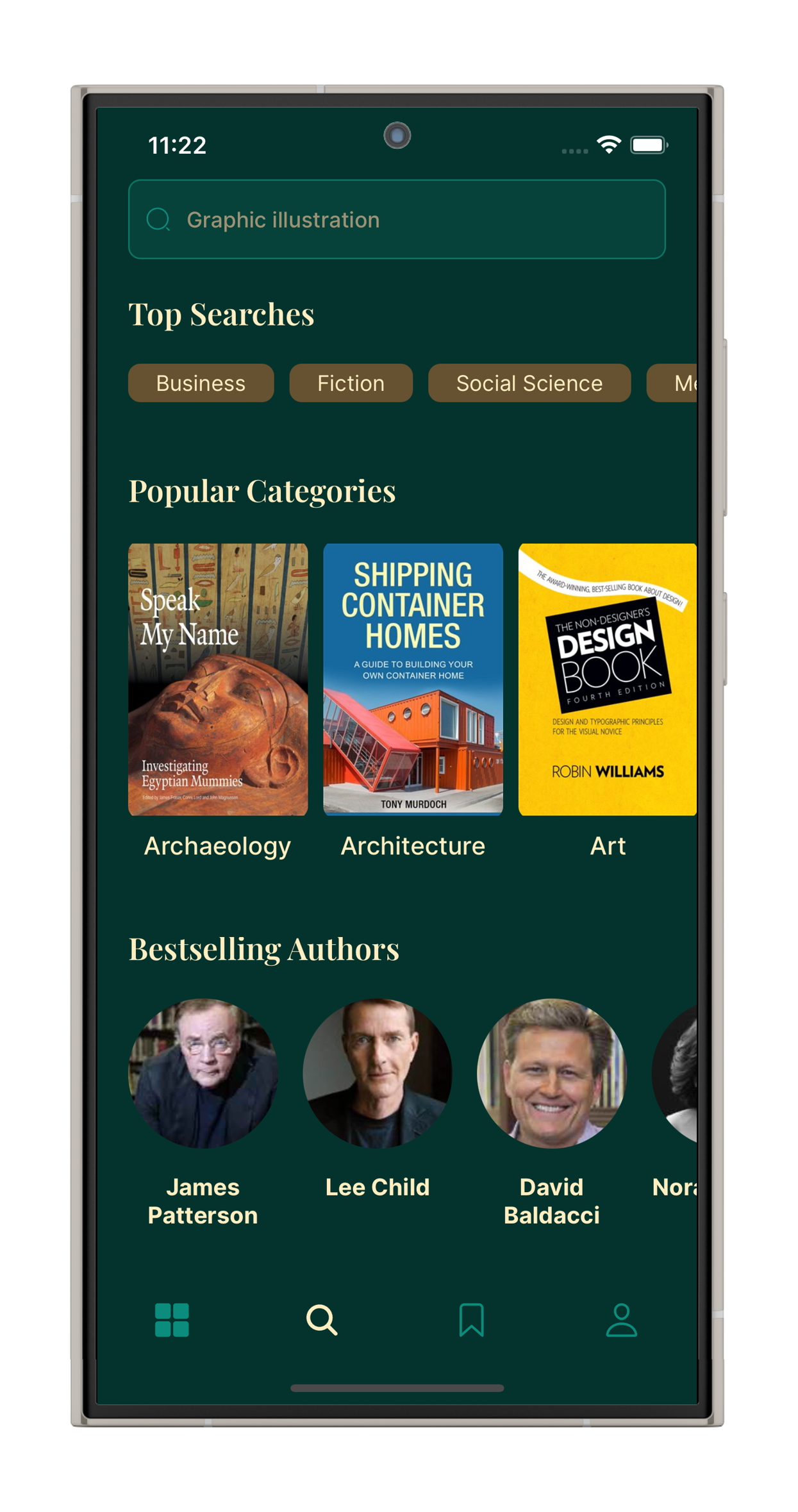 Ebooks & Audiobooks App